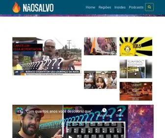 Naosalvo.com.br(Não) Screenshot