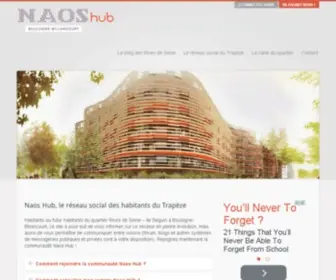 Naoshub.com(Naos hub) Screenshot