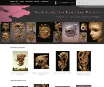 Naotohattori.com(Naoto Hattori Online Store) Screenshot