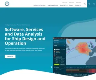 Napa.fi(NAPA provides intelligent solutions for maritime industry) Screenshot