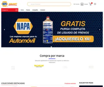 Napaecuador.com(Napa Autopartes) Screenshot