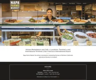 Napafarmsmarket.com(Napa Farms Market) Screenshot