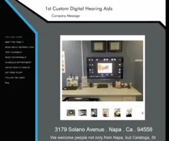 Napahearingaids.com(WELCOME HOME) Screenshot