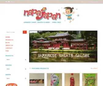 Napajapan.com(Japanese Candy & Snacks) Screenshot