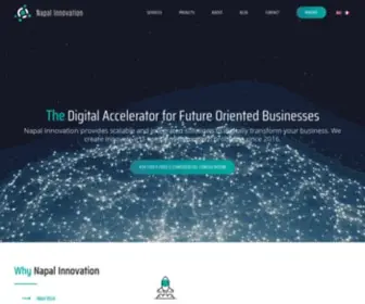 Napal-Innovation.xyz(Napal Innovation) Screenshot