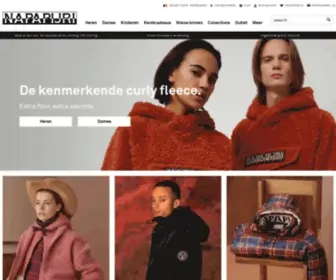 Napapijri.be(Napapijri official store) Screenshot