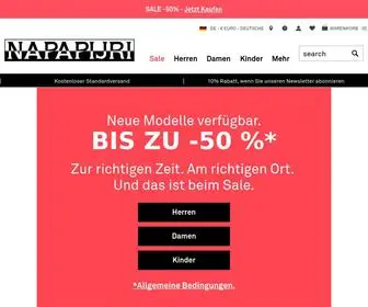 Napapijri.de(Offizieller Shop Napapijri) Screenshot