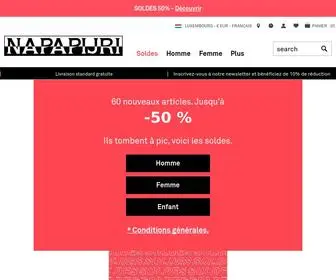 Napapijri.lu(Store officiel Napapijri) Screenshot