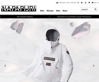 Napapijri.pt(Napapijri official store) Screenshot