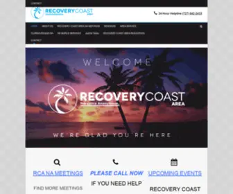 Napasco.org(Recovery Coast of Narcotics Anonymous) Screenshot