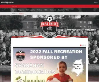Napaunited.org(Napa United) Screenshot