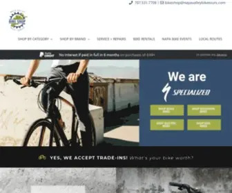 Napavalleybikeshop.com(Napa Valley Bike Shop) Screenshot