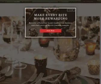 Napavalleygrille.com(Westwood Upscale American Restaurant) Screenshot