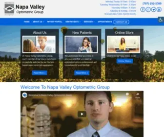 Napavalleyoptometric.com(Optometrist in Napa) Screenshot