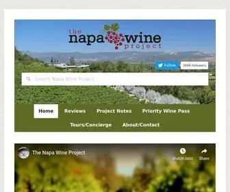 Napawineproject.com(The Napa Wine Project) Screenshot
