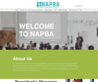 Napba.org(TPAs) Screenshot