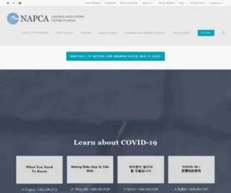 Napca.org(National Asian Pacific Center on Aging) Screenshot