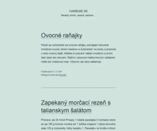 Napecto.sk(Sladké) Screenshot