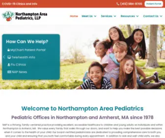 Napeds.com(Northampton Area Pediatrics) Screenshot