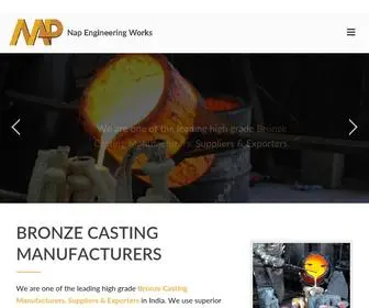 Napenggworks.com(Bronze Casting Manufacturers) Screenshot