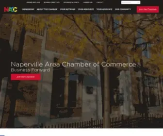 Naperville.net(Naperville Area Chamber of Commerce) Screenshot