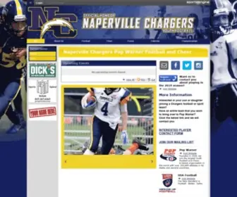 Napervillechargers.org(Naperville Chargers) Screenshot