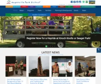 Napervilleparks.org(Naperville Park District) Screenshot