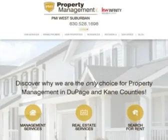 Napervillepropertymanagementinc.com(Naperville Property Management) Screenshot