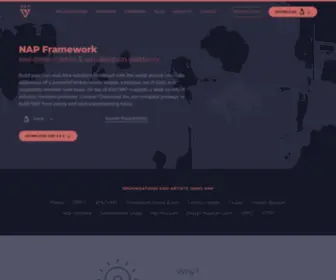 Napframework.com(NAP Framework) Screenshot