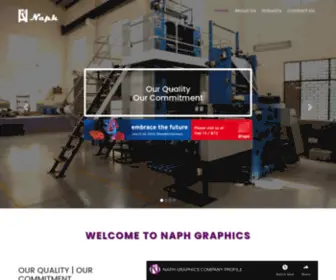 Naphgraphics.com(Web Offset Printing Machines Manufacturers) Screenshot