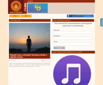 Napielemozsia.hu(Testi, lelki, szellemi táplálék Mindenkinek) Screenshot