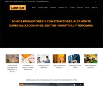 Napisa.com(Constructora y Promotora de Naves Industriales y de Proyectos Llave en mano) Screenshot