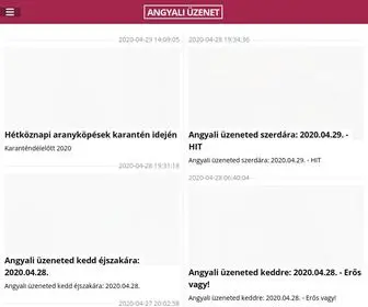 Napiuzenet.com(Kezdőlap) Screenshot