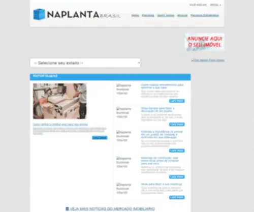 Naplantabrasil.com.br(Imóveis) Screenshot