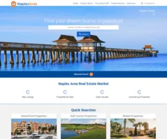 Naplesarea.com(Naples Area Board of Realtors) Screenshot