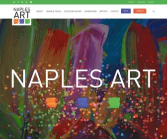 Naplesart.org(Naples Florida) Screenshot