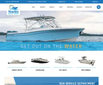 Naplesboatmart.com(Home Naples Boat Mart Naples) Screenshot