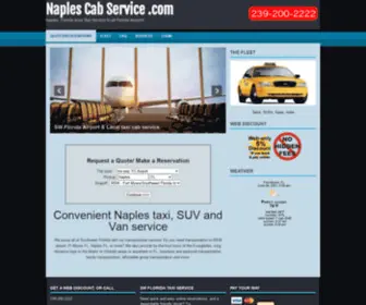 Naplescabservice.com(Naples Cab Service) Screenshot