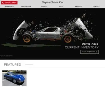 Naplesclassiccar.com(Naples Classic Car) Screenshot