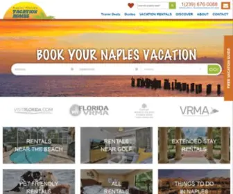 Naplesfloridavacationhomes.com(Naples Vacation Rentals) Screenshot