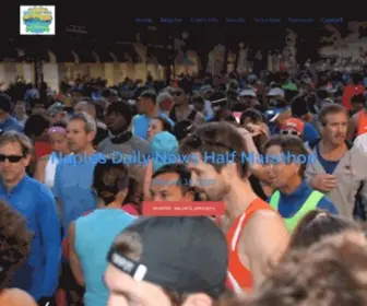 Napleshalfmarathon.net(Naples Half Marathon) Screenshot