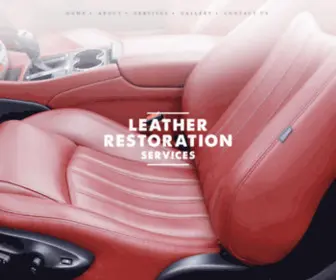 Naplesleatherrepair.com(Leather Restoration Services) Screenshot