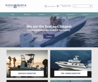 Naplesmarina.com(Home Naples Marina Sales Naples) Screenshot