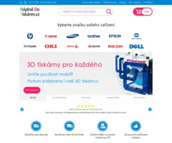Naplnedotiskaren.cz(Cartridge a tonery levně a rychle) Screenshot