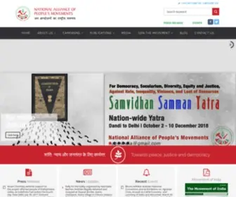 Napm-India.org(NAPM) Screenshot
