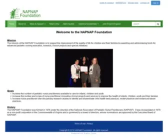 Napnapfoundation.org(NAPNAP Foundation) Screenshot