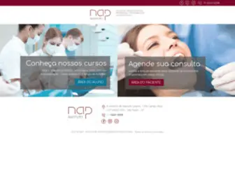 Napodonto.com.br(NAP Instituto) Screenshot