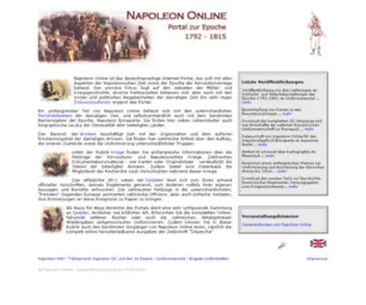 Napoleon-Online.de(Napoleon Online) Screenshot