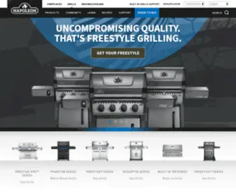 Napoleongrills.com(Best BBQ Grill) Screenshot