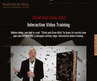 Napoleonhillvt.com(Think & Grow Rich by Napoleon Hill) Screenshot